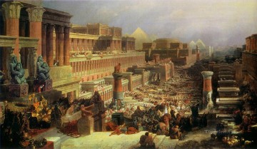 イスラエル人の出発 1830年 デビッド・ロバーツ Oil Paintings